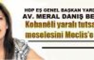 Beştaş, Kobanili yaralı tutsaklar meselesini Meclis'e...