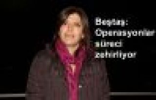 Beştaş: Operasyonlar süreci zehirliyor