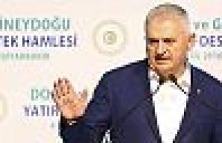 Binali Yıldırım Diyarbakır'da konuştu