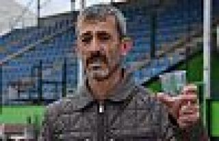 Bir bardak su attı Konya'dan çıkamıyor