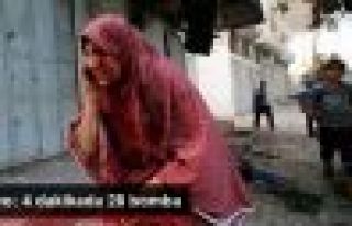 Bir cadde, 4 dakika, 28 bomba