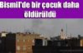 Bismil'de bir çocuk daha öldürüldü