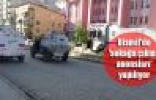 Bismil'de 'sokağa çıkma anonsları' yapılıyor