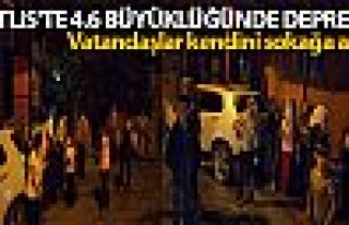 Bitlis'in Hizan ilçesinde 4.6 büyüklüğünde deprem...