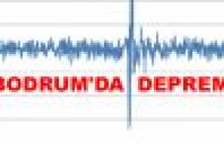 Bodrum'da deprem!