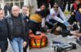 Boşandığı eşine kurşun yağdırdı