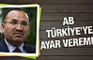 Bozdağ: AB Türkiye’ye ayar veremez