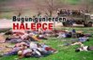 Bugün günlerden Halepçe!