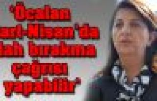 Buldan: 'Öcalan Mart-Nisan'da silah bırakma çağrısı...