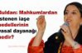 Buldan'dan Adalet Bakanı'na soru önergesi 