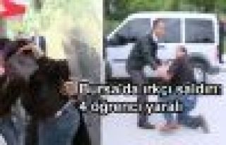 Bursa'da ırkçı saldırı: 4 öğrenci yaralı