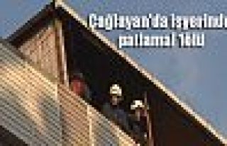 Çağlayan'da işyerinde patlama! 1ölü