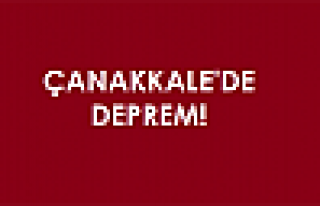 Çanakkale'de 4.6 büyüklüğünde deprem