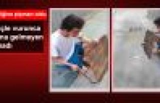 Cep Telefonu Bataryasına Çekiçle Vurunca Başına...