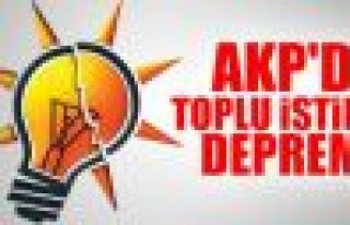 Ceylanpınar'da AKP’den 55 kişi istifa etti