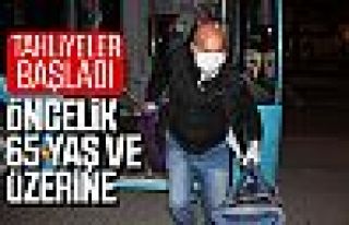 Cezaevinden tahliyeler başladı