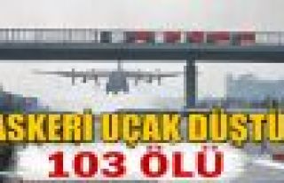   Cezayir'de uçak düştü: En az 103 ölü