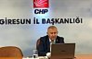 CHP Giresun il başkanı, yardımcısı ve ilçe başkanı...