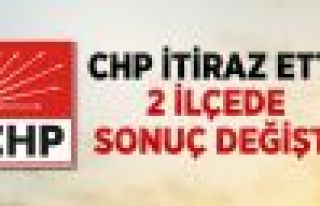 CHP İtiraz Ettiği 2 İlçeyi Kazandı
