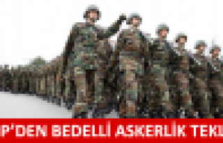 CHP'den bedelli askerlik için kanun teklifi