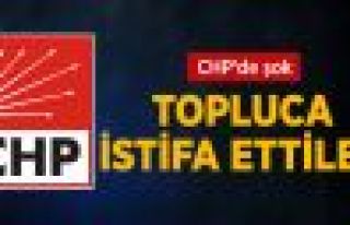 CHP'nin Simav İlçe Teşkilatı Topluca İstifa Etti