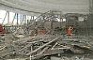 Çin'de elektrik santralı inşaatı çöktü: 40...