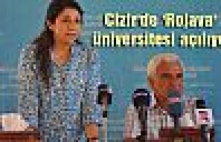 Cizir'de 'Rojava' üniversitesi açılıyor