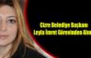 Cizre Belediye Başkanı Leyla İmret Görevinden...