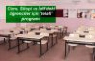 Cizre, Silopi ve İdil'deki öğrenciler için 'telafi'...