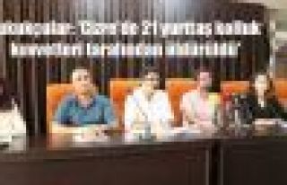 'Cizre'de 21 yurttaş kolluk kuvvetleri tarafından...