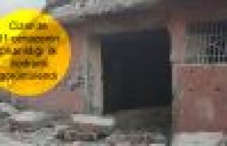 Cizre'de 31 cenazenin çıkarıldığı ilk bodrum...