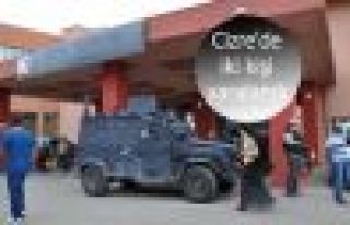 Cizre'de iki kişi yaralandı