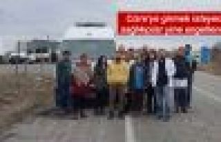 Cizre'ye girmek isteyen sağlıkçılar yine engellendi