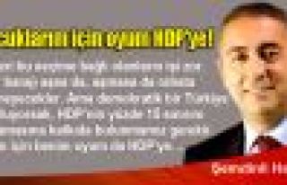 Çocuklarım için oyum HDP'ye!
