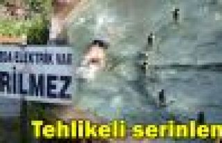 Çocukların tehlikeli serinleme yöntemi