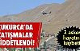 Çukurca'da 3 asker hayatını kaybetti    
