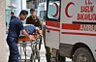 Çukurca'da askeri araç kaza yaptı, 8 asker hafif...