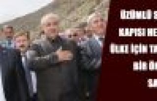 Çukurca'daki Üzümlü Sınır Kapısı Törenle...