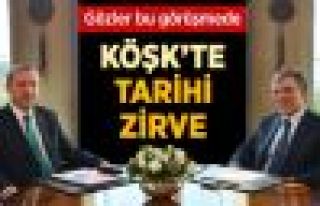 Cumhurbaşkanı Gül ile Başbakan Erdoğan'dan Köşk...