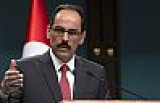 Cumhurbaşkanlığı Sözcüsü: Alman makamlarının...