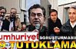 Cumhuriyet gazetesinde 9 kişi tutuklandı