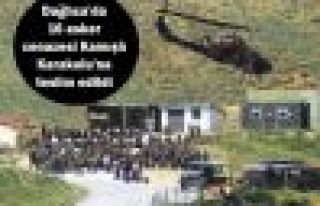 Dağlıca'da 16 asker cenazesi Kamışlı Karakolu'na...