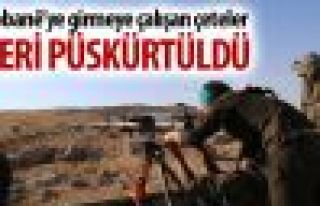 DAİŞ saldırısı geri püskürtüldü