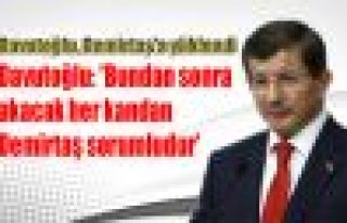 Davutoğlu: 'Bundan sonra akacak her kandan Demirtaş...