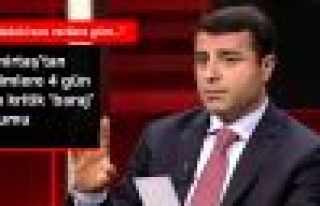 Demirtaş : 'Bıçak sırtı bir dönemden geçiyoruz'