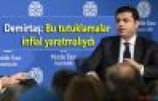 Demirtaş: Bu tutuklamalar infial yaratmalıydı