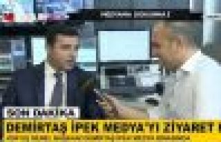 Demirtaş Bugün TV yayınına katıldı