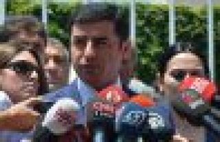 Demirtaş: CHP de izleme kurulunda yer almalı