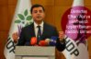 Demirtaş Efkan Ala'ya yanıt verdi: İçişleri Bakanı...