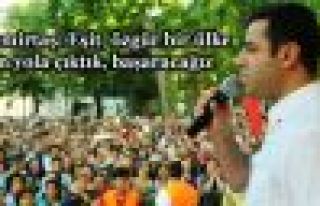 Demirtaş: Eşit, özgür bir ülke için yola çıktık,...